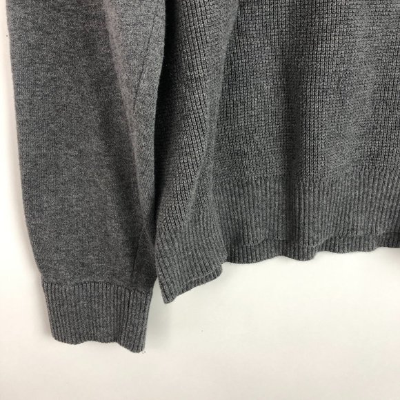 MICHAEL Michael Kors 100% Cotton Sweater Gray - Picture 5 of 10